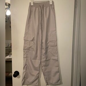 Beige Cargo Pants